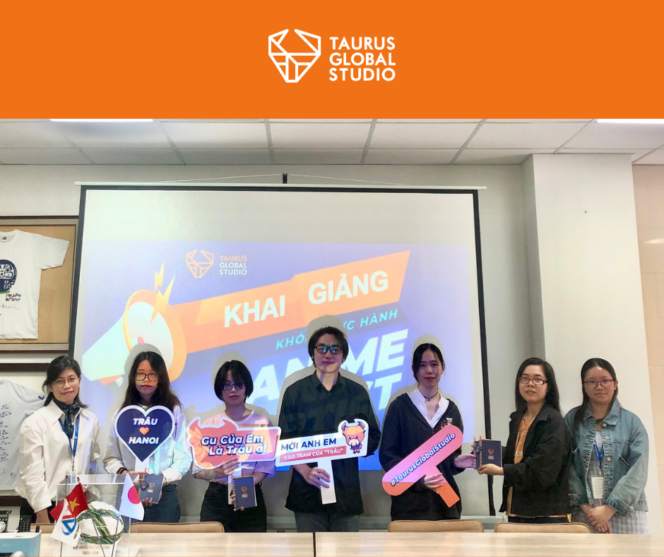 Taurus Global Studio khai giảng khóa thực hành Anime Artist lần đầu tiên  tại Hà Nội – Taurus Global Studio